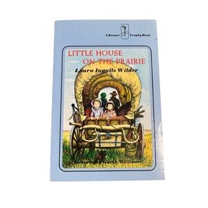 Little House On The Prairie Laura Ingalls 1st Harper Trophy Book Printing 1971